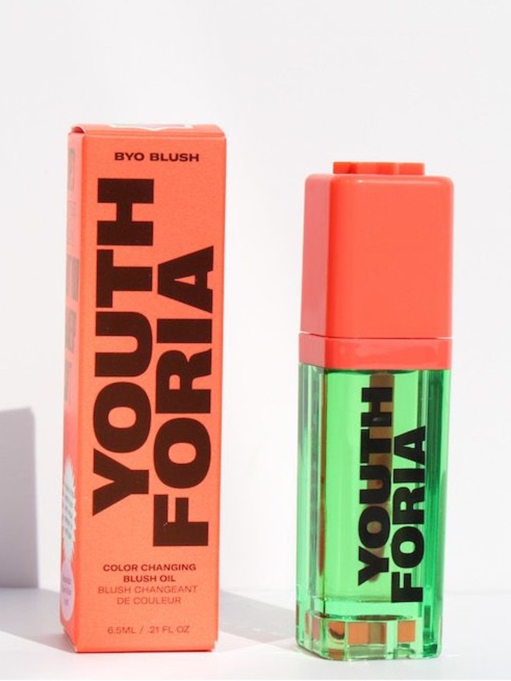 Youthforia Color Changing Blush Oil Chemical Reaction